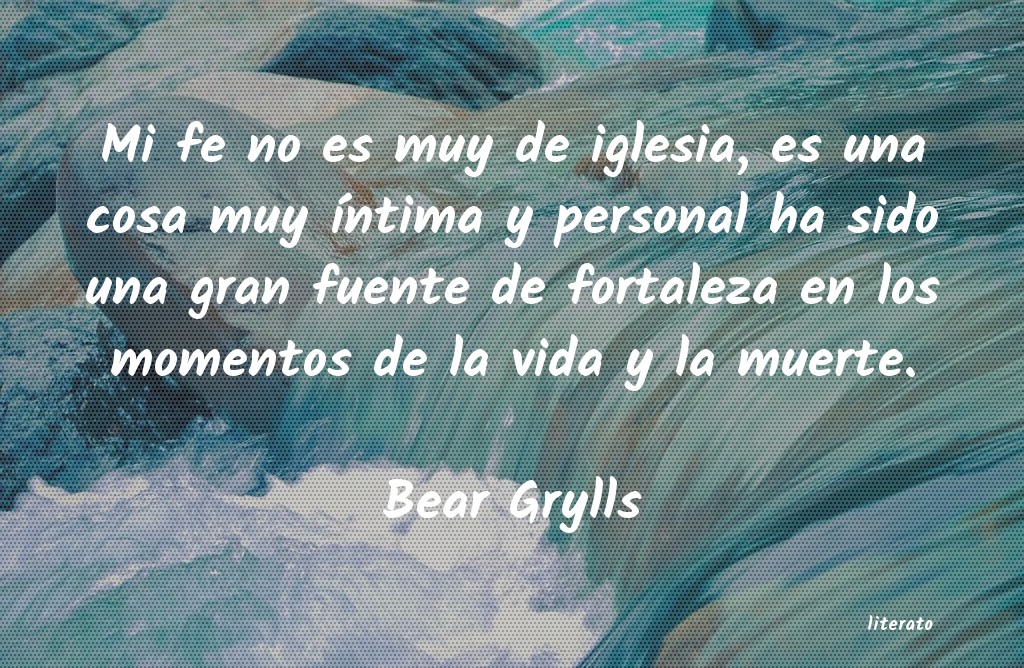 Frases de Bear Grylls