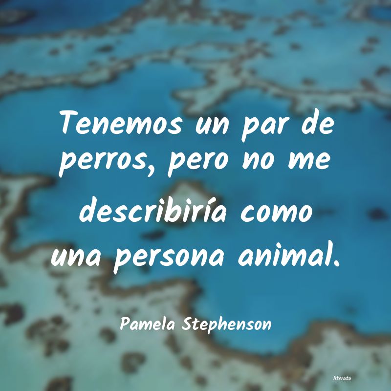 frases de Pamela Stephenson