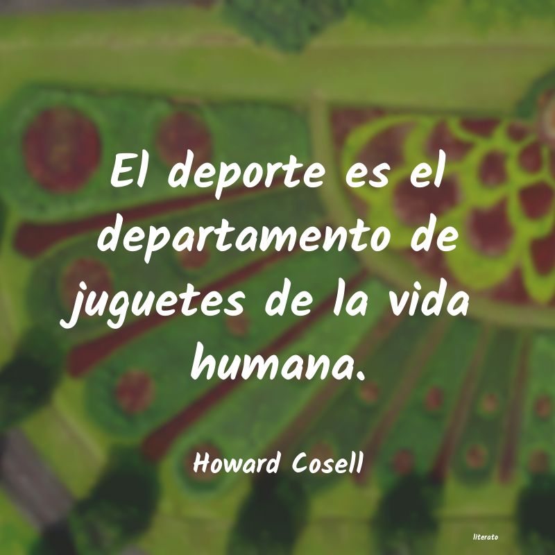 Frases de Howard Cosell