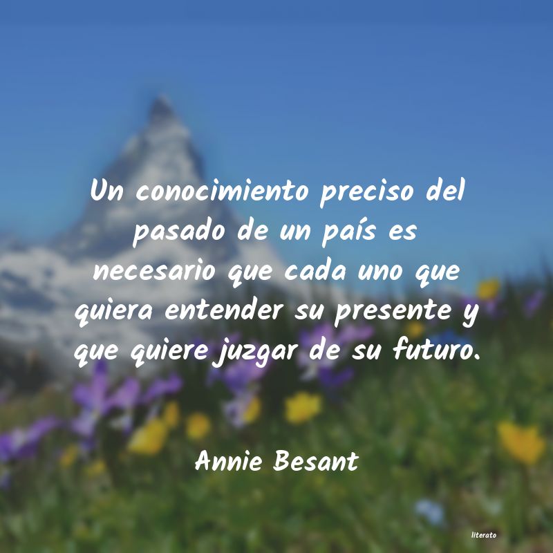 Frases de Annie Besant