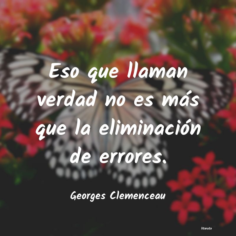 Frases de Georges Clemenceau