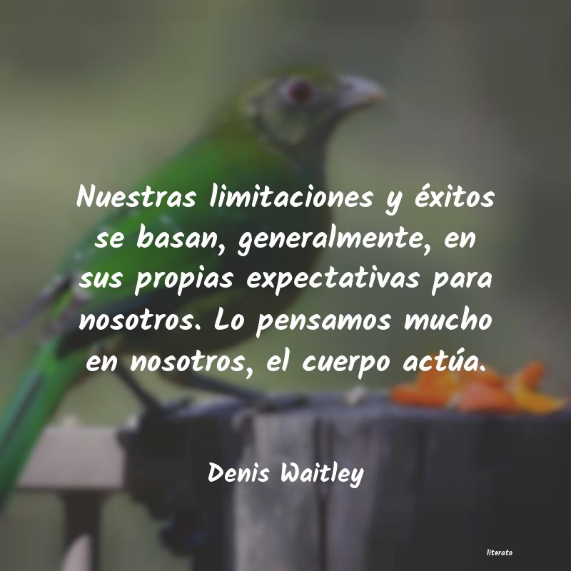 frases de Denis Waitley