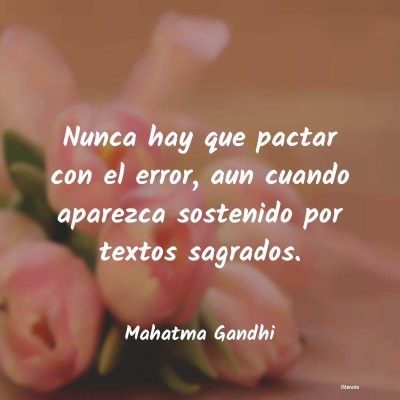 Frases de Mahatma Gandhi