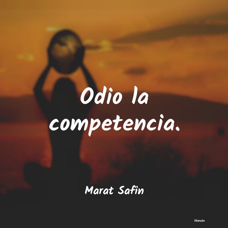 Frases de Marat Safin