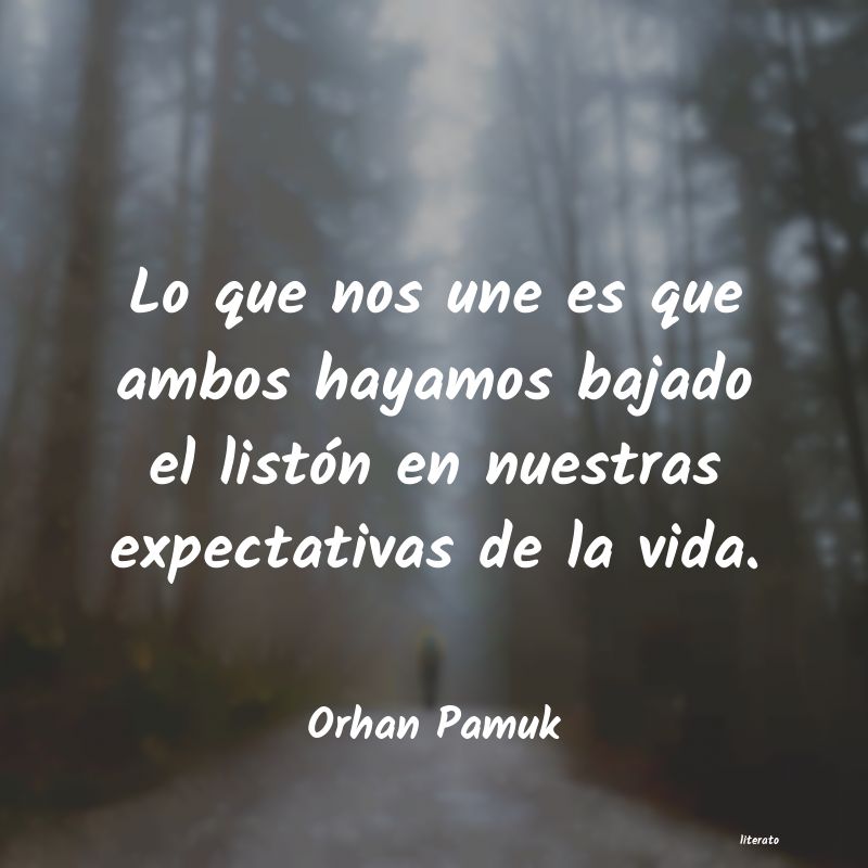 Frases de Orhan Pamuk