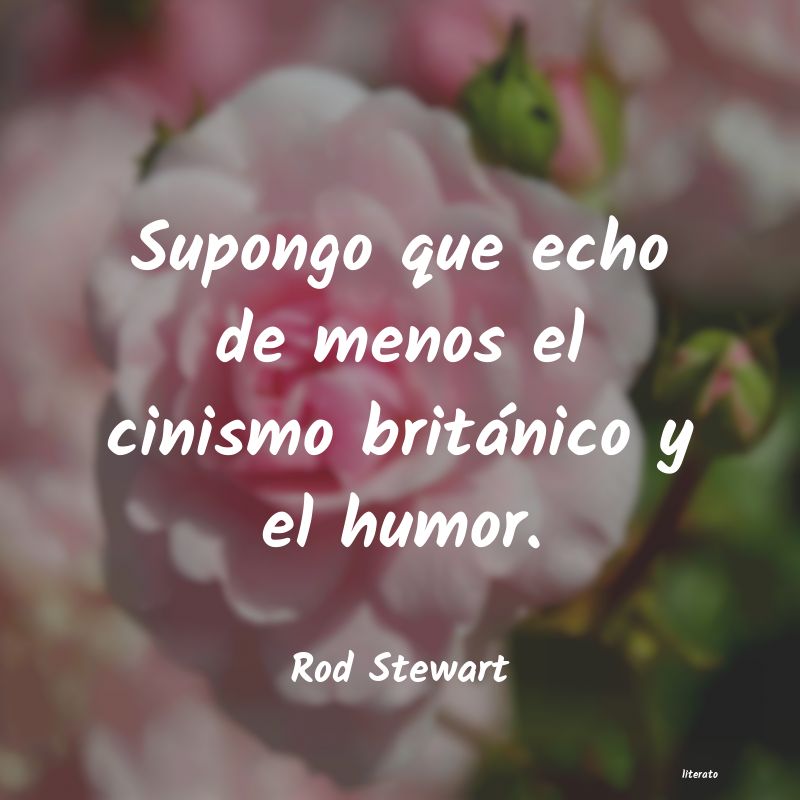 Frases de Rod Stewart