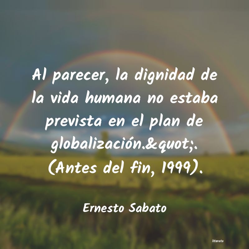 Frases de Ernesto Sabato