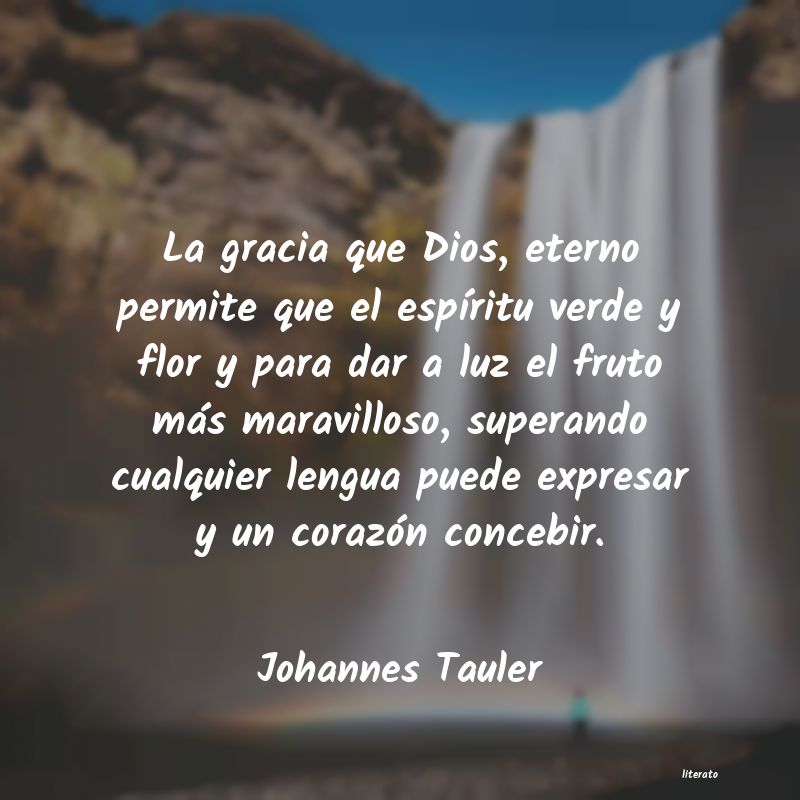 Frases de Johannes Tauler