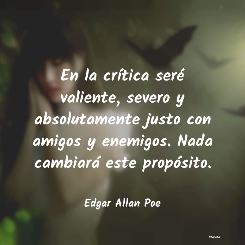 Frases de Edgar Allan Poe