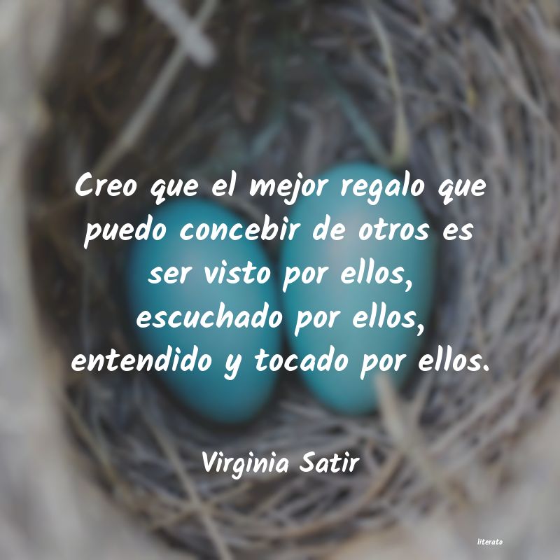 frases de Virginia Satir