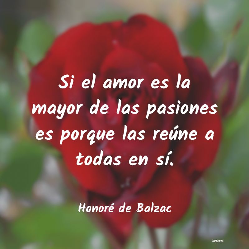 Frases de Honoré de Balzac