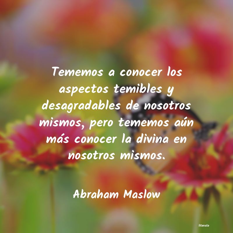 Frases de Abraham Maslow