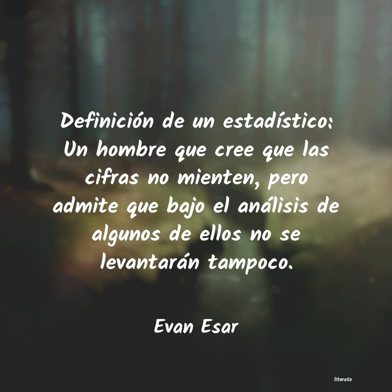 frases de Evan Esar
