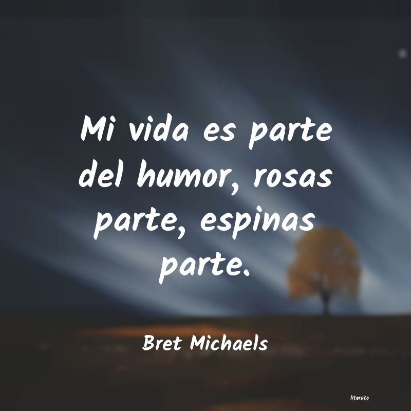 frases de Bret Michaels