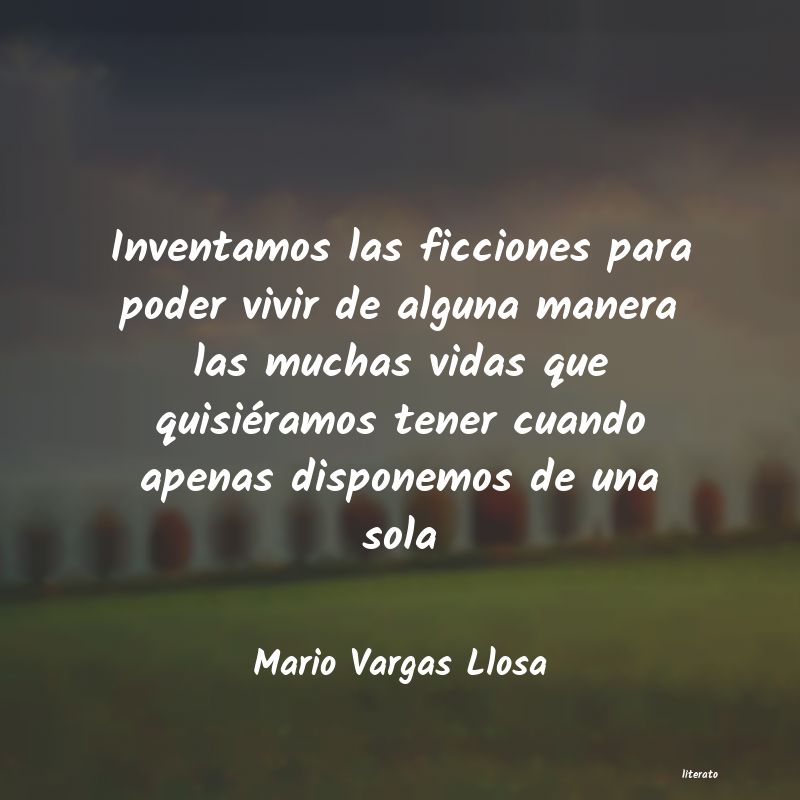 Frases de Mario Vargas Llosa