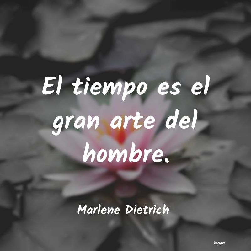 Frases de Marlene Dietrich