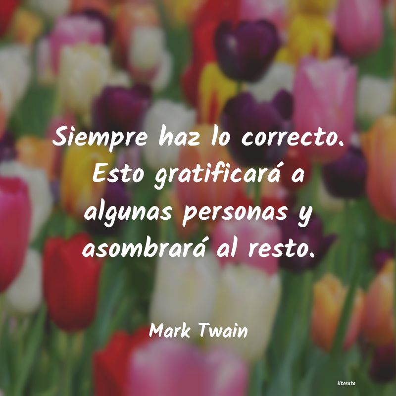 frases de Mark Twain