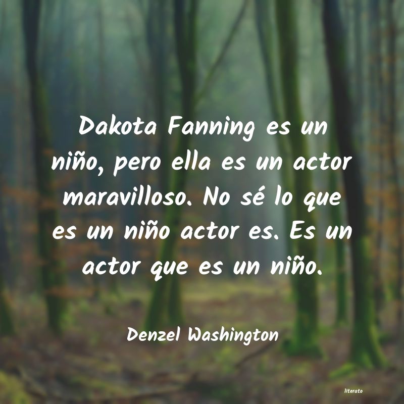 Frases de Denzel Washington