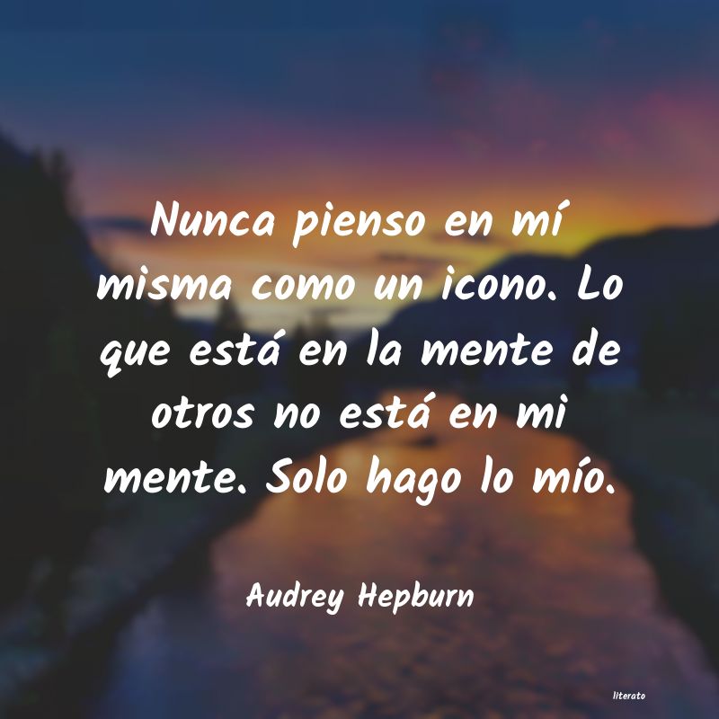 Frases de Audrey Hepburn