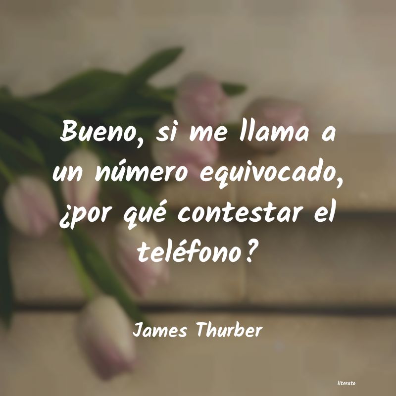 Frases de James Thurber