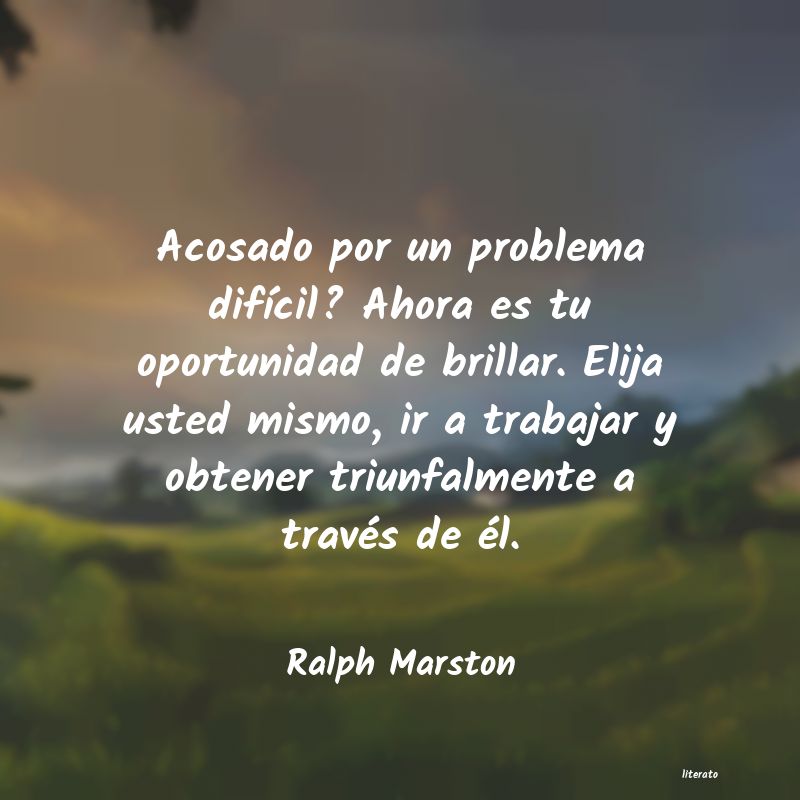 Frases de Ralph Marston