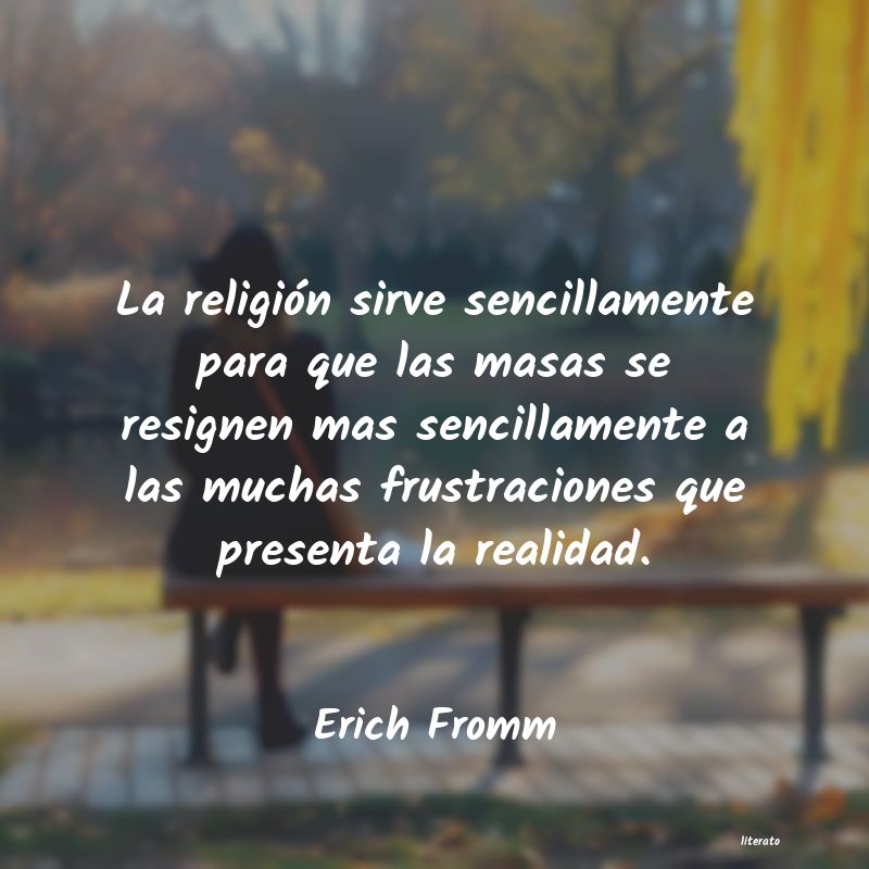 la religion para fromm