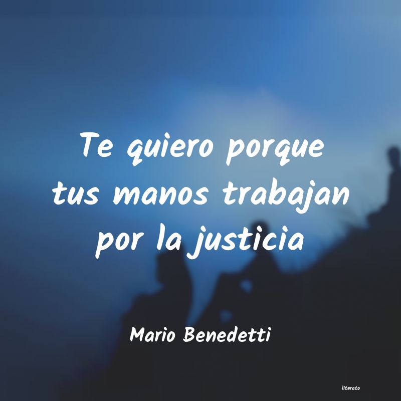 frases de Mario Benedetti