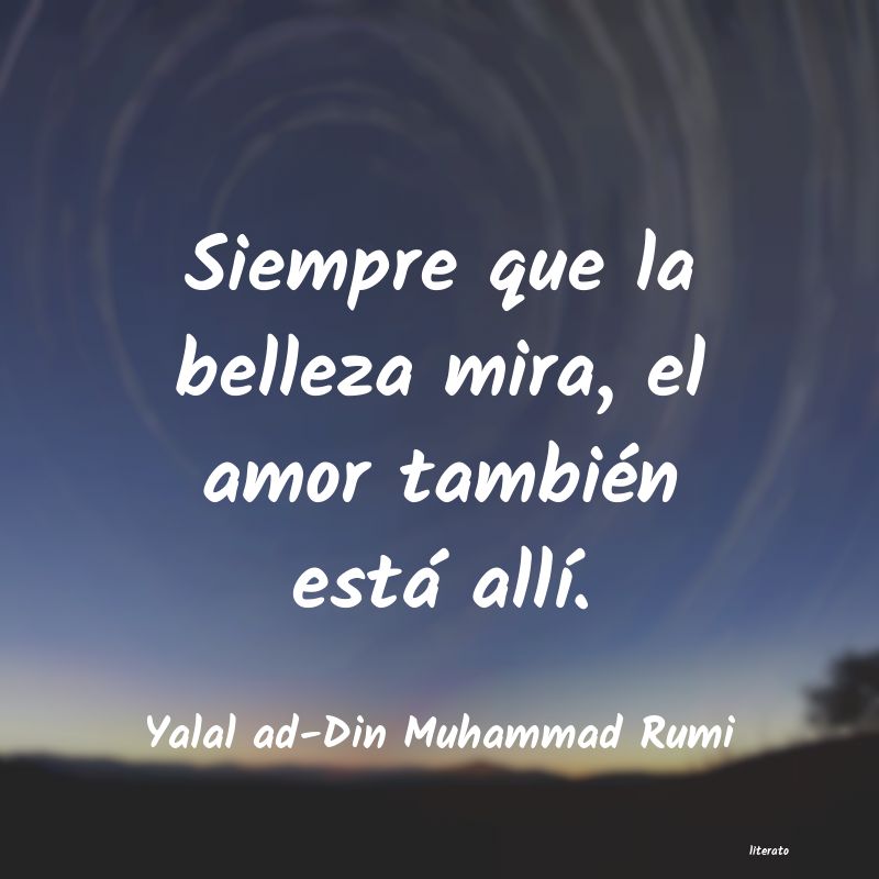 Frases de Yalal ad-Din Muhammad Rumi