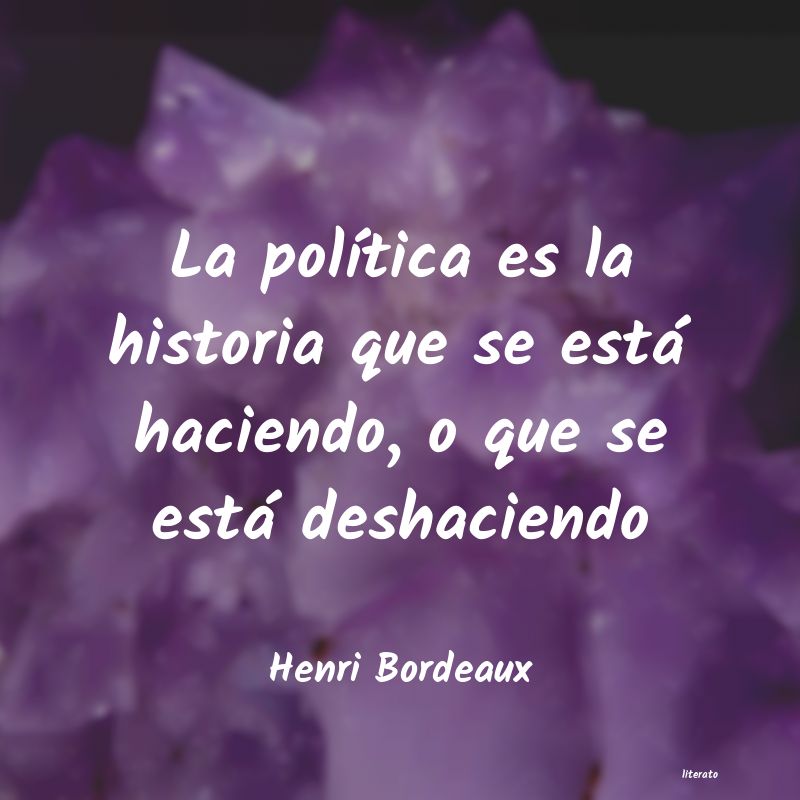 frases de Henri Bordeaux