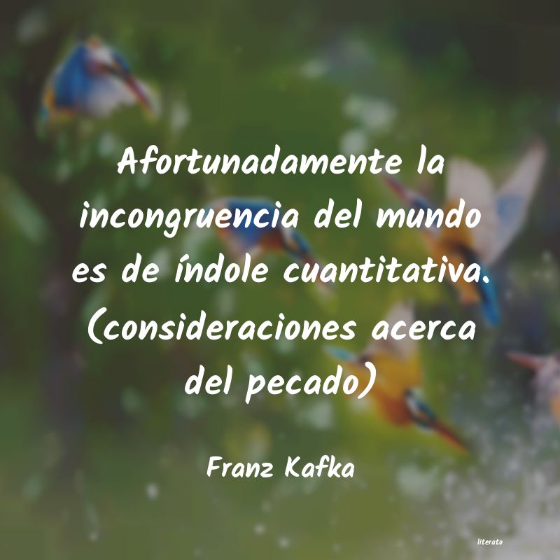frases de Franz Kafka
