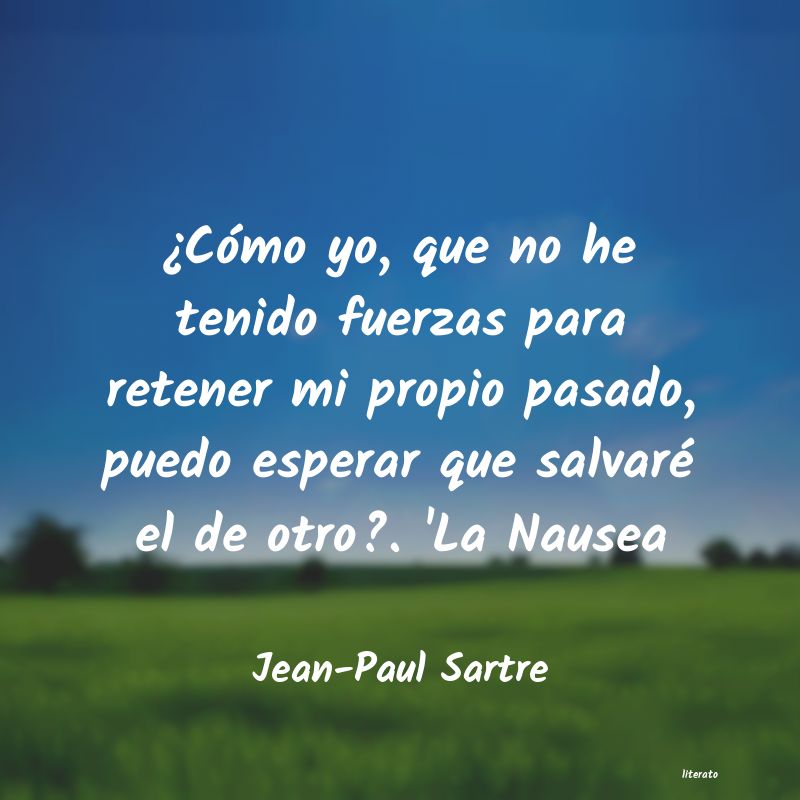 frases de Jean-Paul Sartre