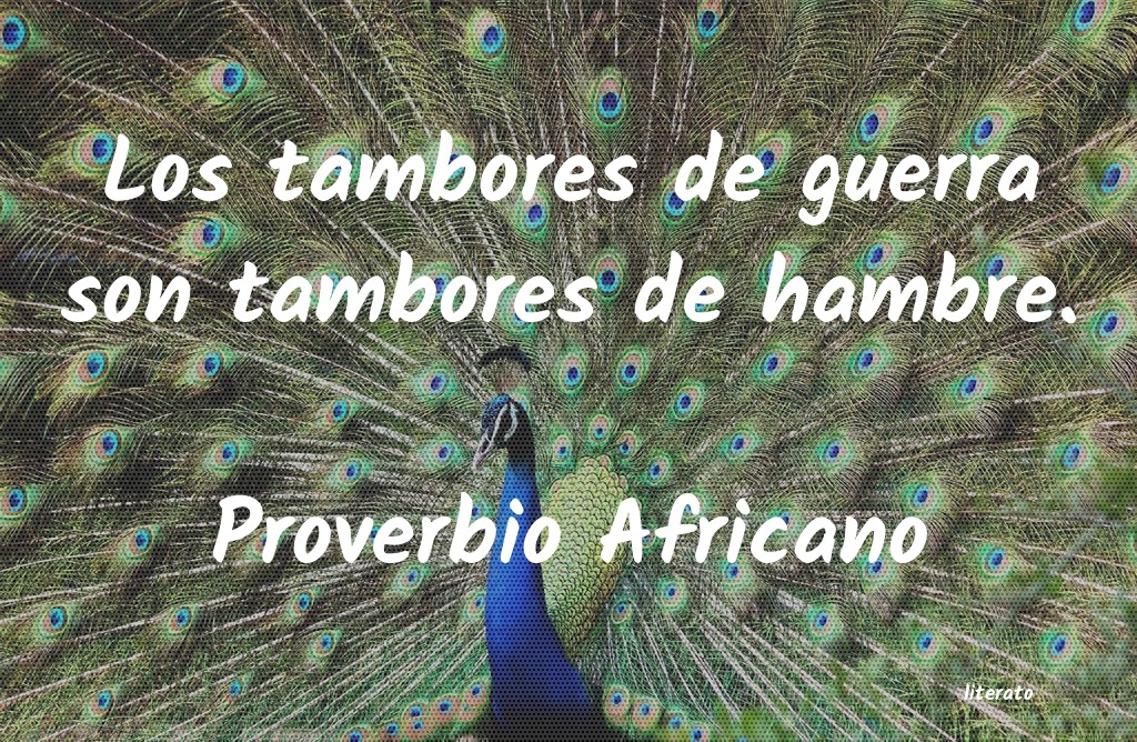 frases de Proverbio Africano