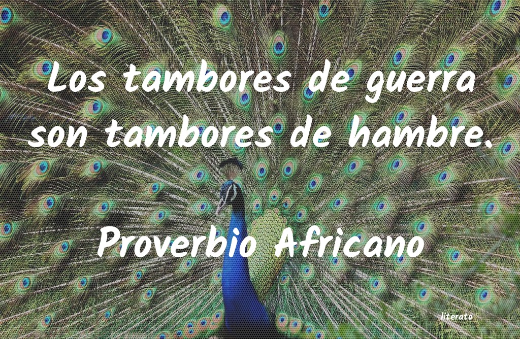 Frases de Proverbio Africano