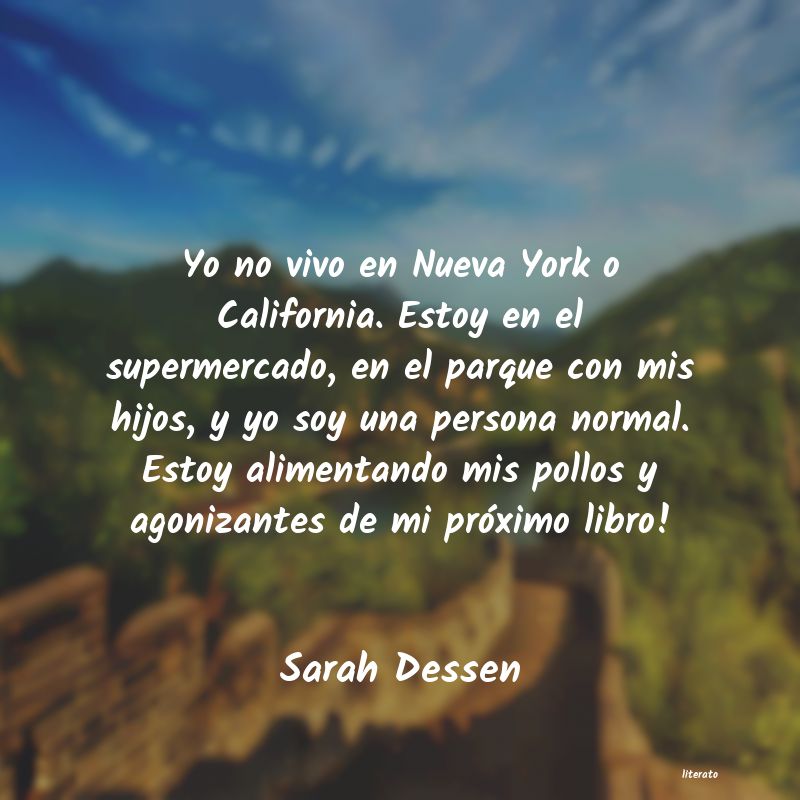 Frases de Sarah Dessen