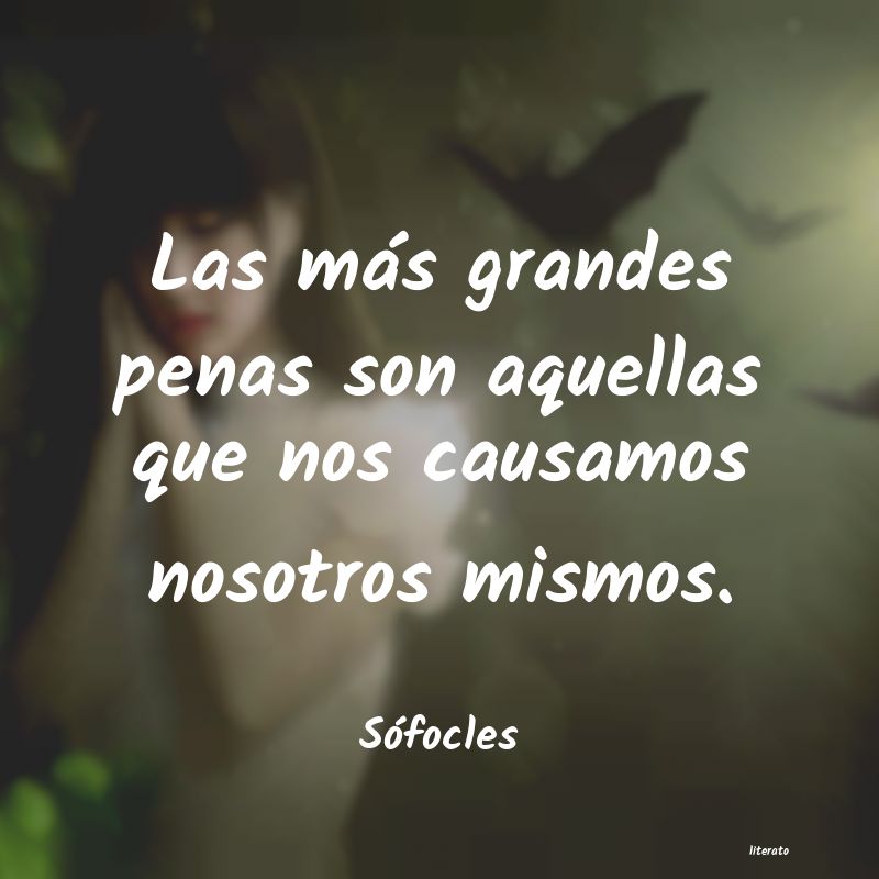 frases de Sófocles