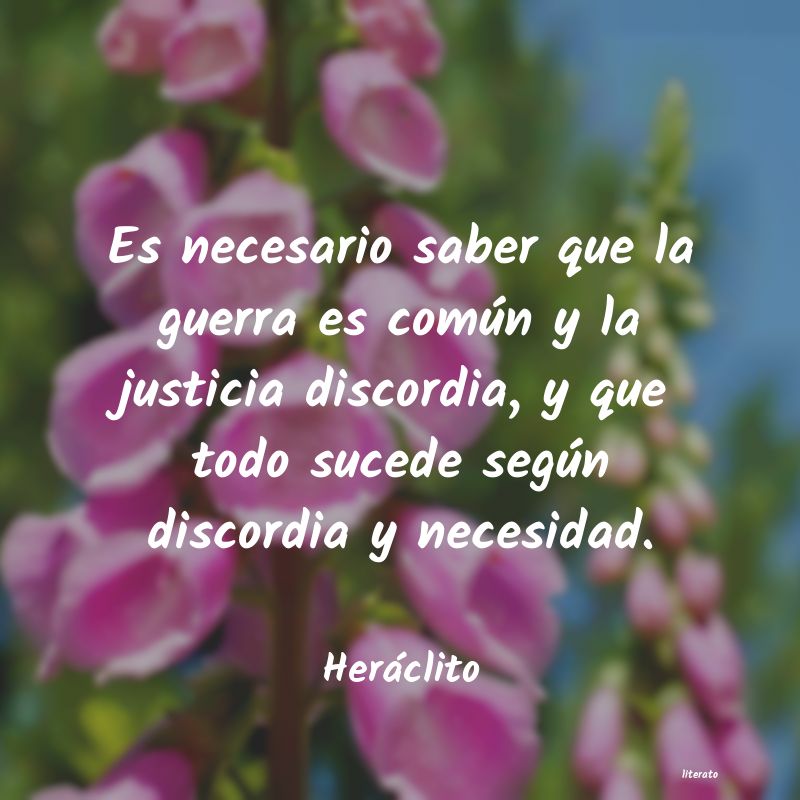 Frases de Heráclito