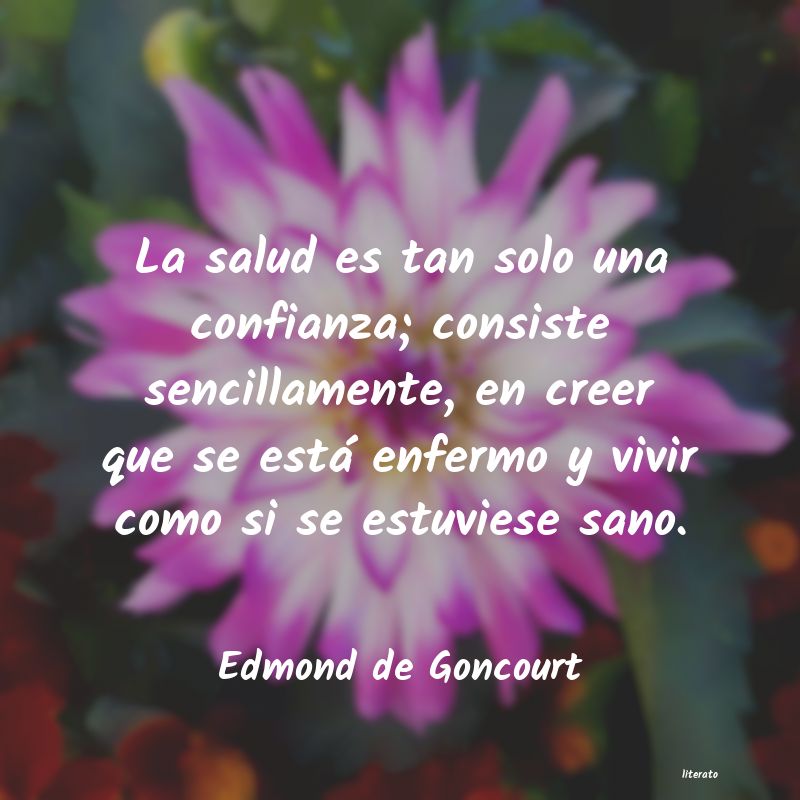 Frases de Edmond de Goncourt