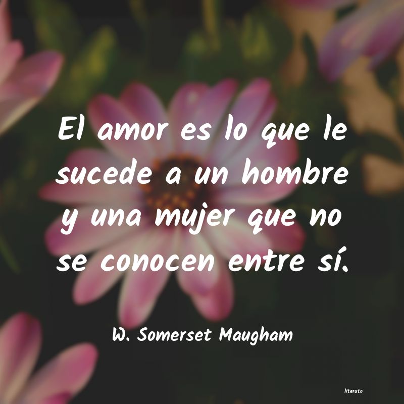 frases de W. Somerset Maugham