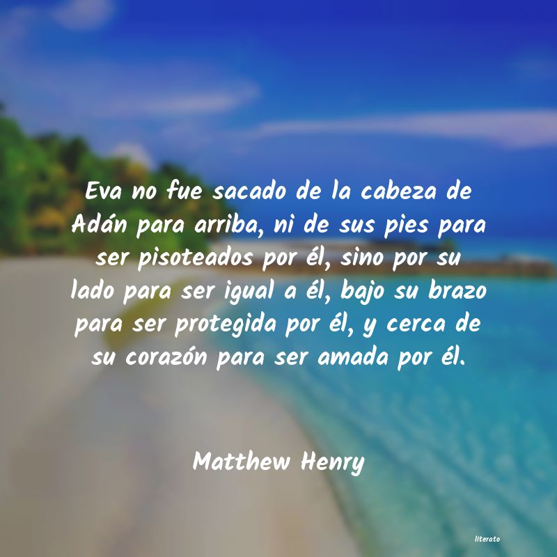 Frases de Matthew Henry