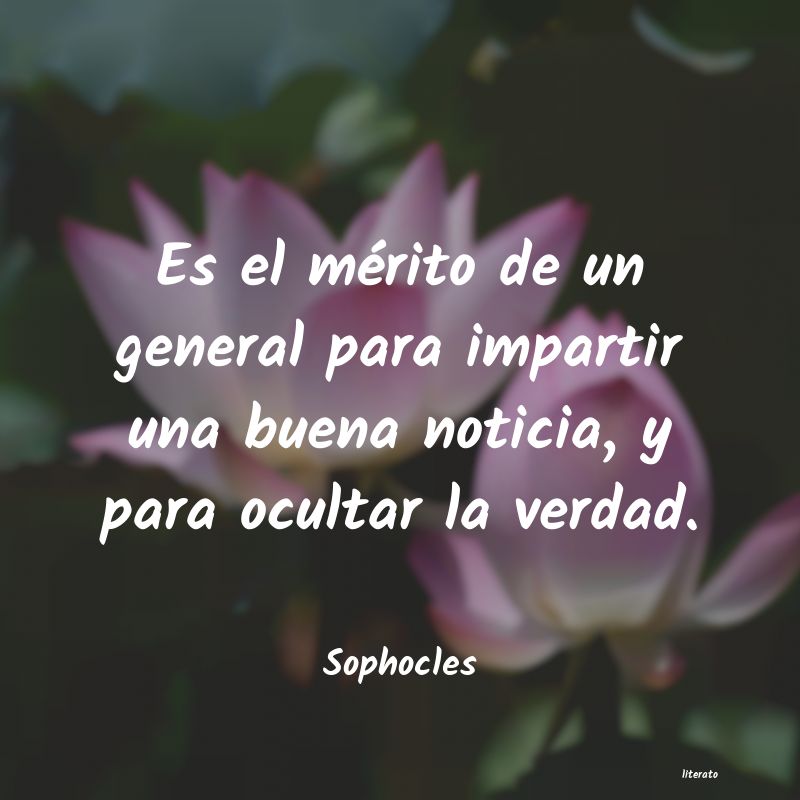 frases de Sophocles