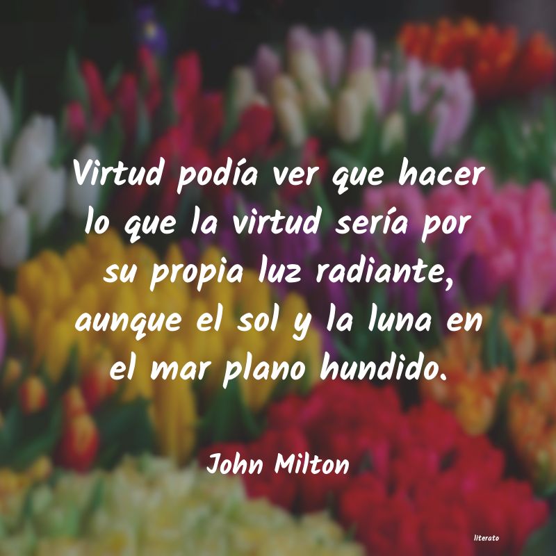 Frases de John Milton