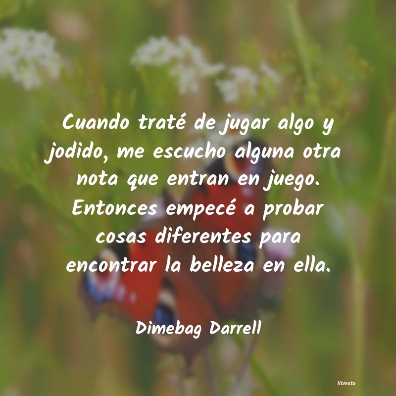 Frases de Dimebag Darrell