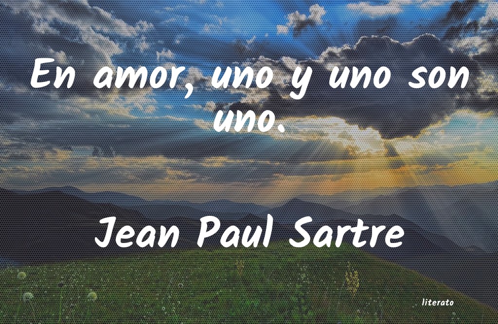 frases de Jean Paul Sartre