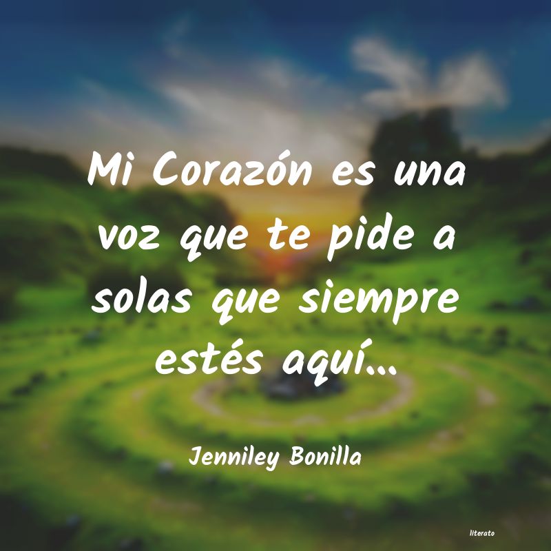 Frases de Jenniley Bonilla