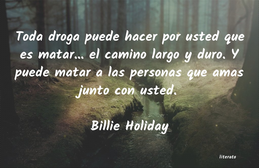 Frases de Billie Holiday