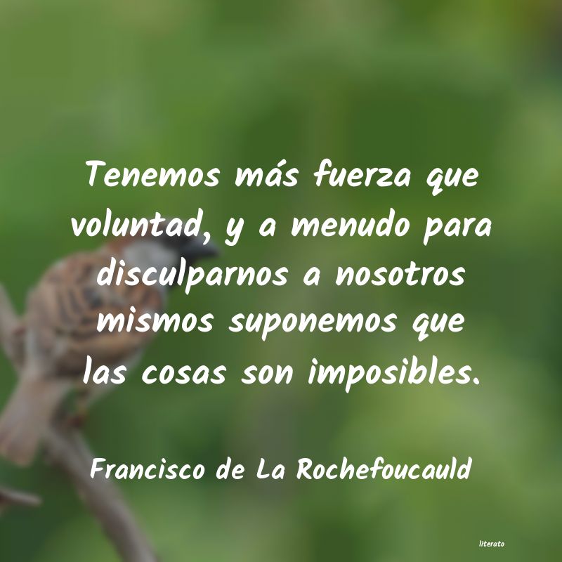 Frases de Francisco de La Rochefoucauld