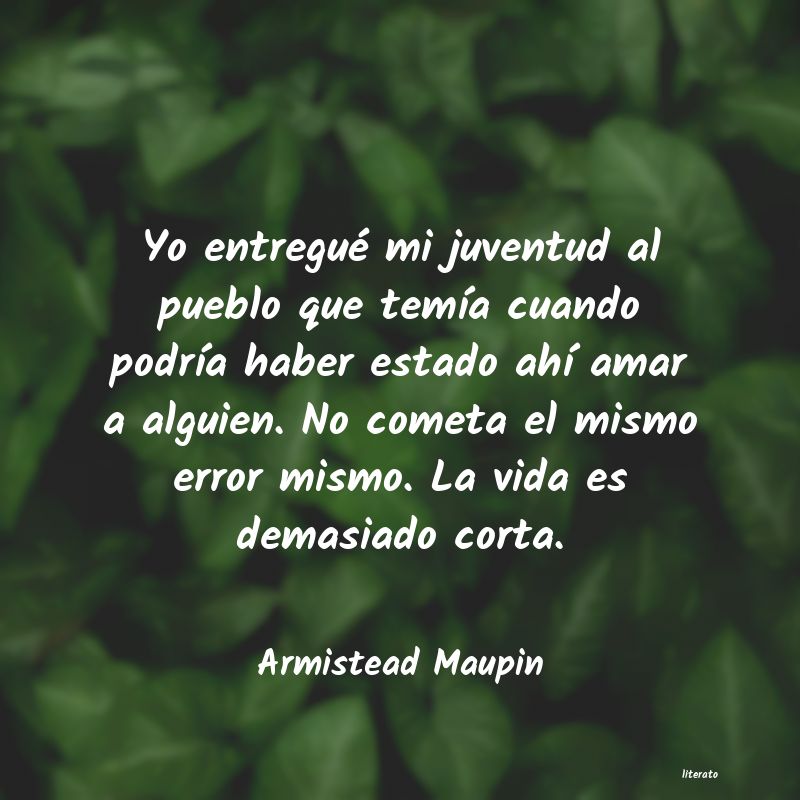 frases de Armistead Maupin