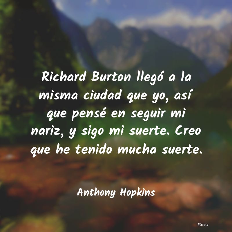 frases de Anthony Hopkins