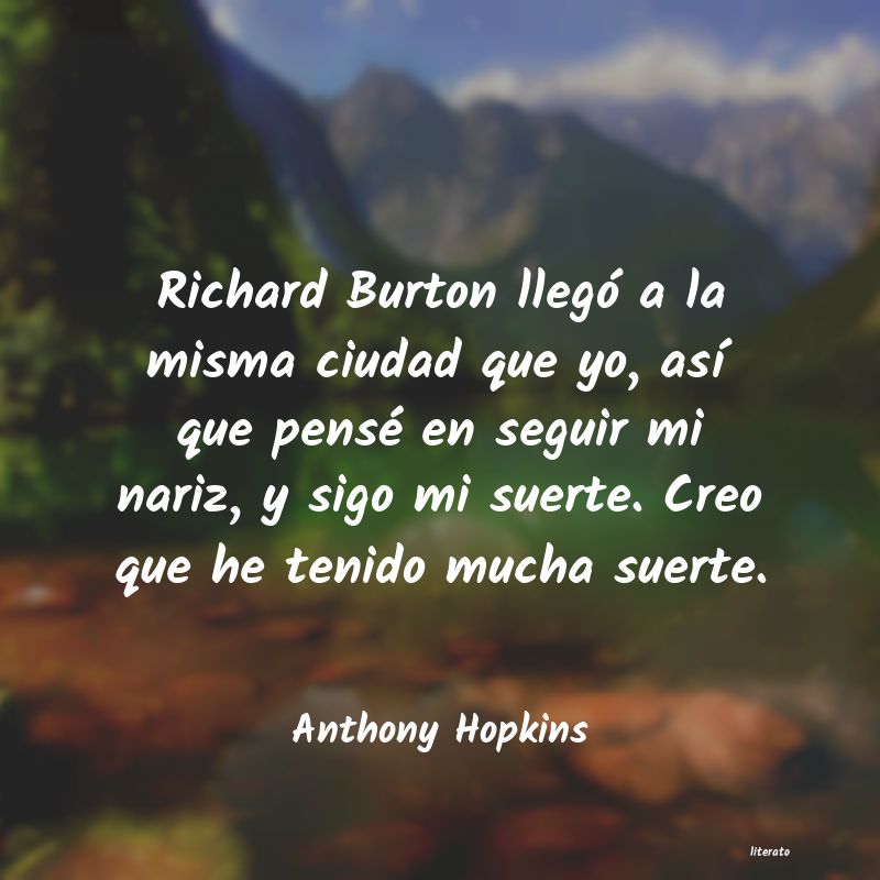 Frases de Anthony Hopkins