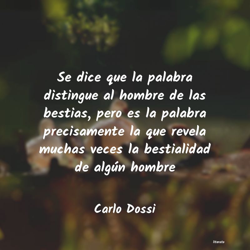 Frases de Carlo Dossi